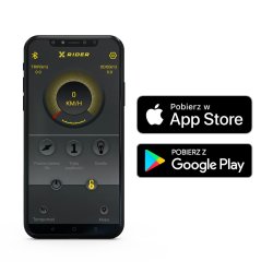 Xrider M10 El-Scooter 12Ah Batteri Lg 500W