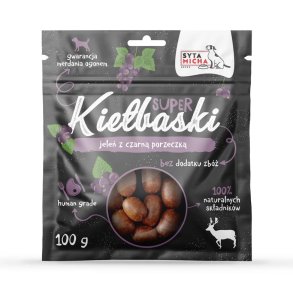 SYTA MICHA Superplser med rdyr og solbr - delikatesse til hunde - 100 g