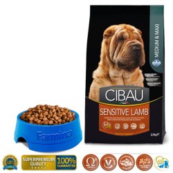 Farmina Pet Food SENSITIVE LAMB MEDIUM & MAXI 14 kg Voksen