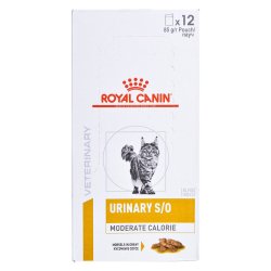 Royal Canin Urin S/O Moderat Kalorieindhold - Vdfoder Til Katte - 12 X 85G