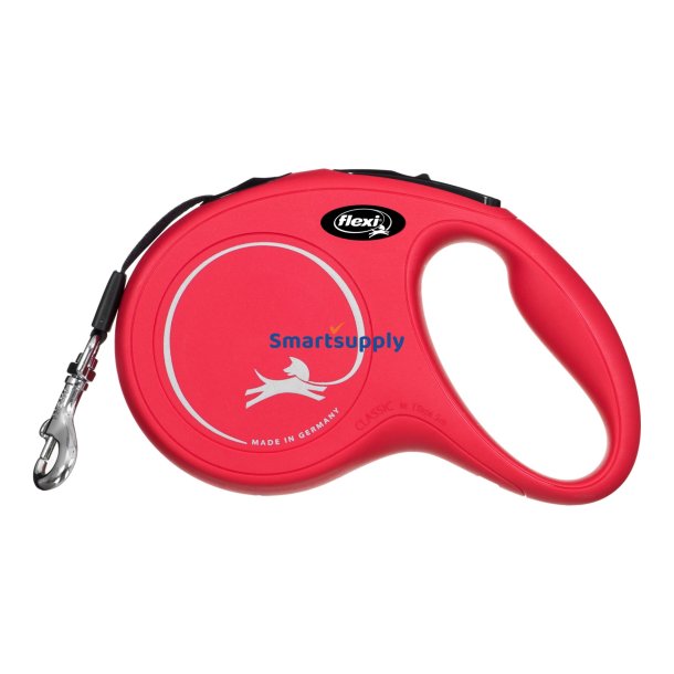 Flexi New Classic Dog Optrkkelig Snor 5 M