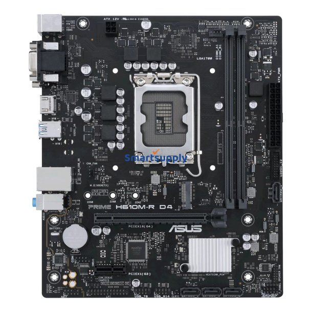 Asus Prime H610m-R D4 Intel H610 Lga 1700 Mikro Atx