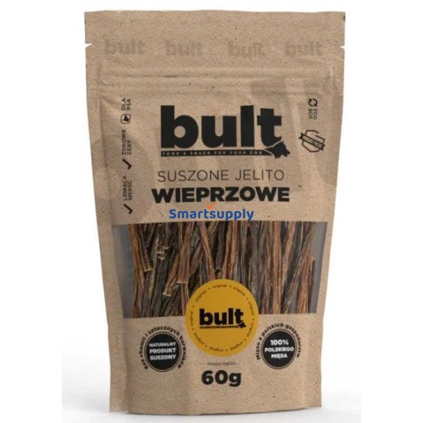 Bult Eko Trret Svinetarm - Hundegodbid - 60G