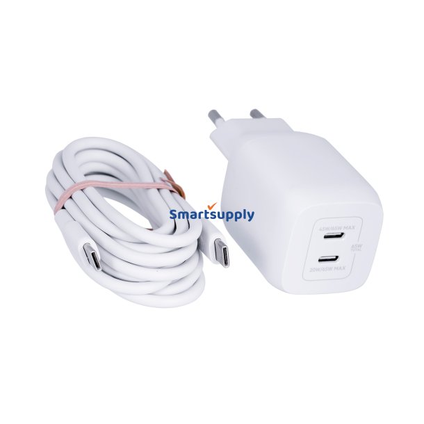 Belkin Wch013vf2mwh-B6 Laptop, Smartphone Hvid AC Hurtig Opladning Indendrs
