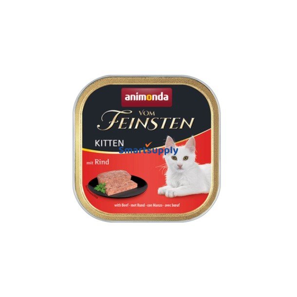 Animonda Vom Feinsten Kitten Beef - Vdfoder Til Katte - 100G