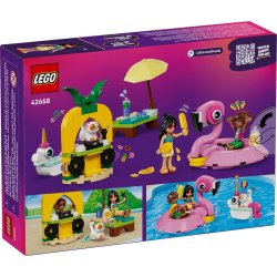 LEGO FRIENDS 42658 Poolparty med enhjrning og flamingo