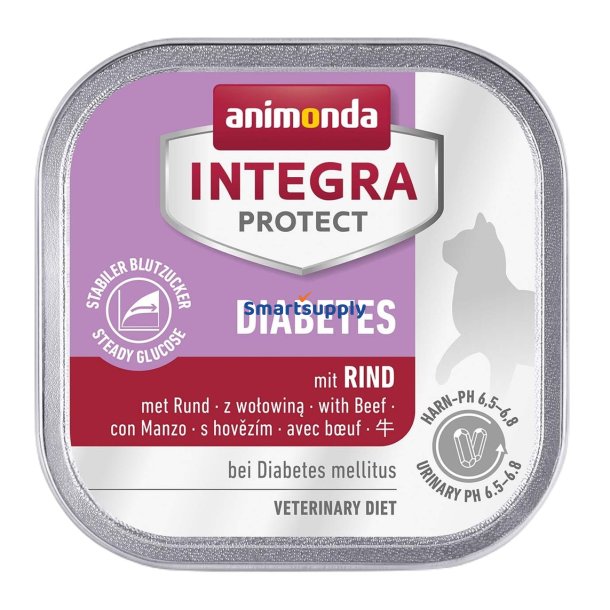 Animonda Integra Protect Diabetes Oksekd - Vdfoder Til Katte - 100G