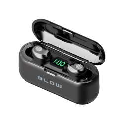 Hovedtelefoner Blow Earbuds Bte200 Black Powerbank 2000Mah