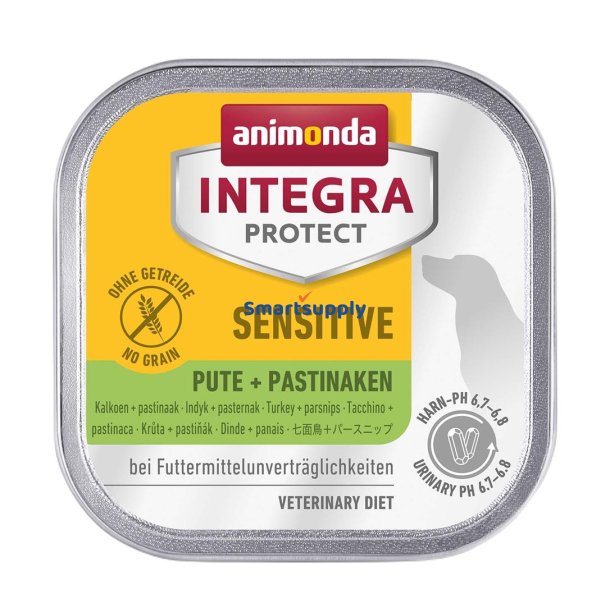 Animonda Integra Protect Sensitive Kalkun Med Pastinak - Vdfoder Til Hunde - 150G