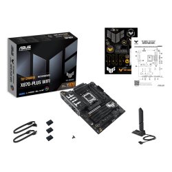 ASUS TUF GAMING X870-PLUS WIFI AMD X870 Sokkel AM5 ATX
