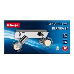Activejet AJE-BLANKA 2P loftbelysning E14 80 W