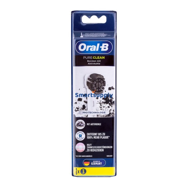 Braun Oral-B Pureclean Activated Carbon-Spidser