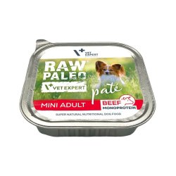 RAW PALEO Pate Mini Adult Beef - vdt hundefoder - 150 g