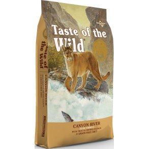 TASTE OF THE WILD Canyon River - trfoder til kattekillinger -  6,6 kg