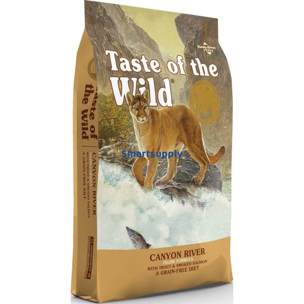 TASTE OF THE WILD Canyon River - trfoder til kattekillinger -  6,6 kg
