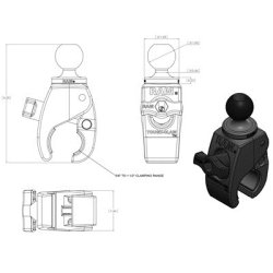 RAM Mounts RAP-B-400U monteringsst