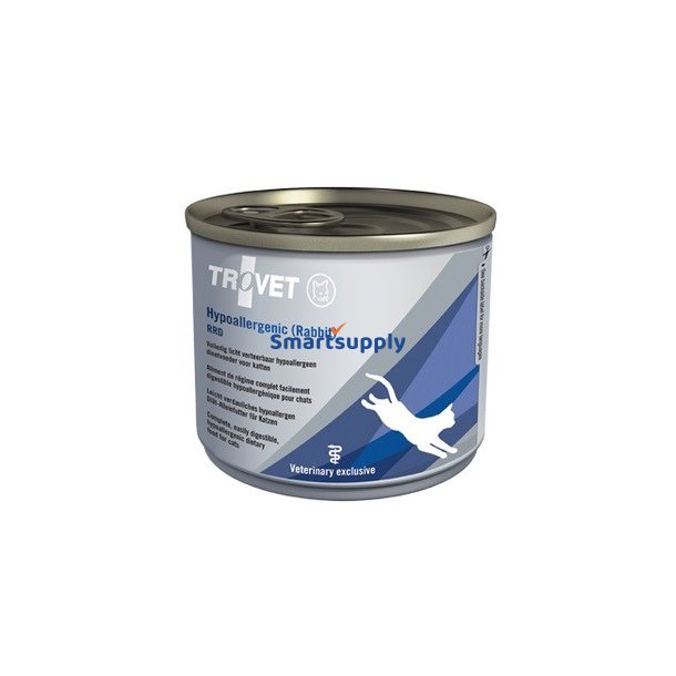 Trovet Hypoallergen Rrd Med Kanin - Vdfoder Til Katte - 200G