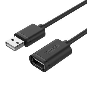 UNITEK Y-C450GBK USB-kabel 2 m USB 2.0 USB A Sort