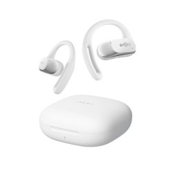 Shokz Openfit Air, Weiss Headset Trdlst rekrog Opkald/Musik/Sport/Hverdag Bluetooth Hvid