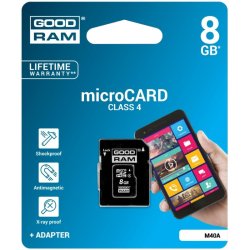 Goodram M40A 8 GB MicroSDHC UHS-I Klasse 4