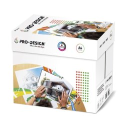 PRO-DESIGN A4 printerpapir satin A++ 120g - 2000 ark