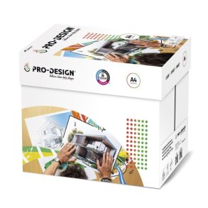 PRO-DESIGN A4 printerpapir satin A++ 120g - 2000 ark