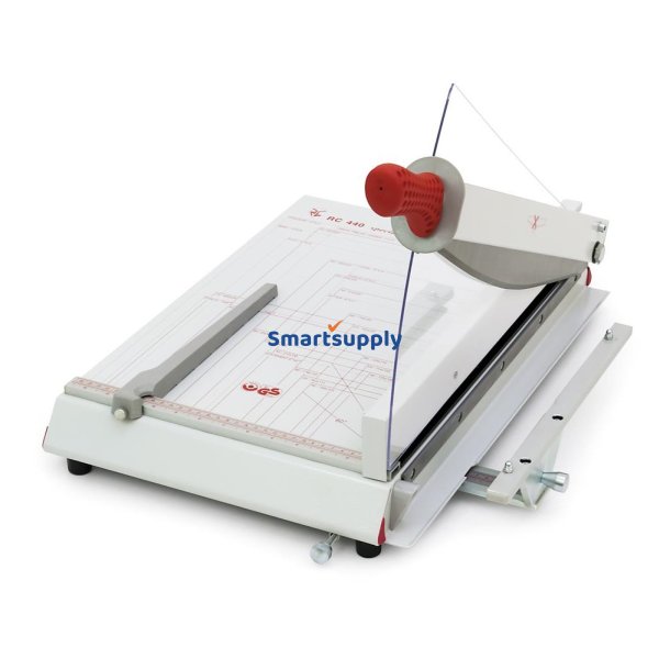 Papirsk�rer Guillotine CUT440 sk�rel�ngde 440mm (op til 40 ark A3)