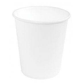 Papkrus 25 cl hvid - 100 stk