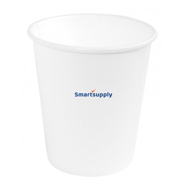Papkrus 25 cl hvid - 100 stk