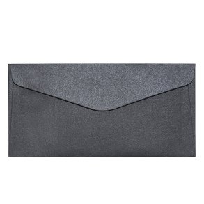 Pearl black shine kuverter 10 stk. 105mm x 216mm (DL)