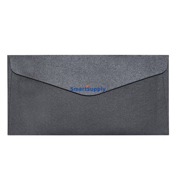 Pearl black shine kuverter 10 stk. 105mm x 216mm (DL)