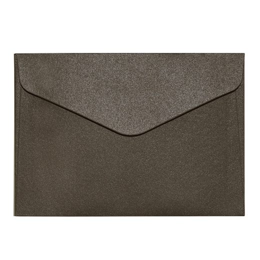 Pearl brown teksturerede kuverter 10 stk. 114mm x 162mm