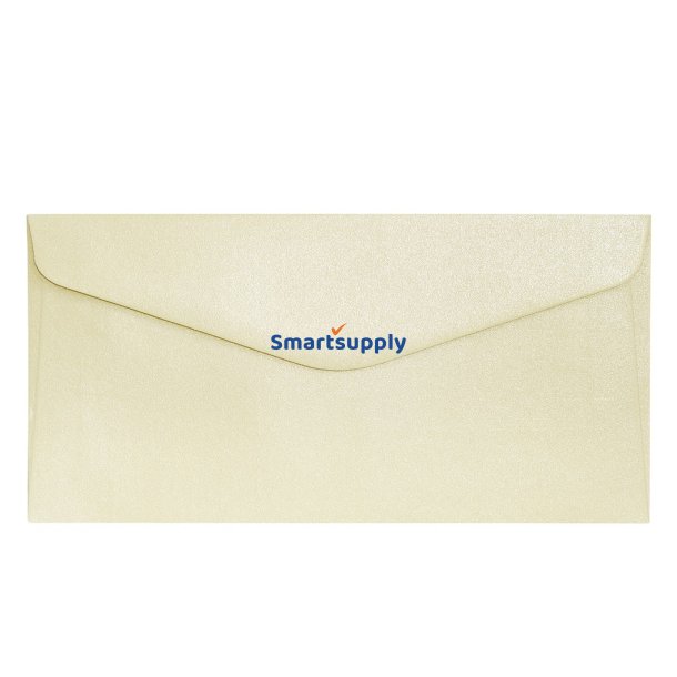 Pearl cream kuverter 10 stk. 110mm x 220mm (DL)