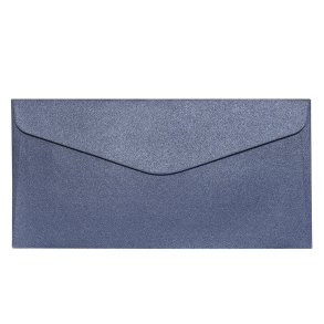 Pearl navy blue shine kuverter 10 stk. 105mm x 216mm (DL)