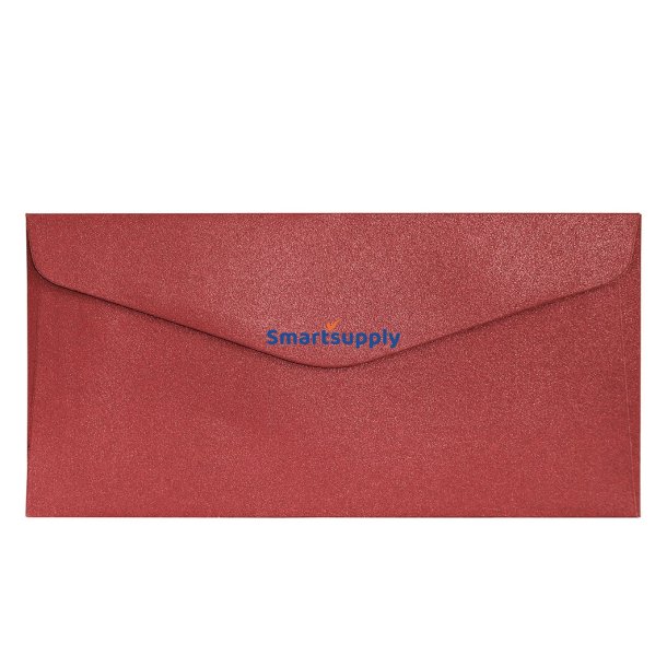Pearl red kuverter 10 stk. 110mm x 220mm (DL)