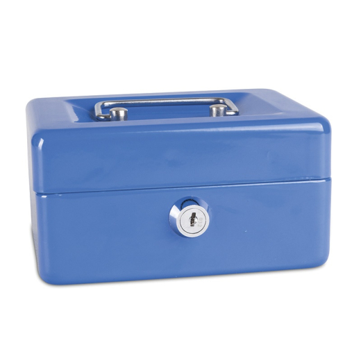Pengekasse med m�ntbakke - lille - 152x80x115mm bl�