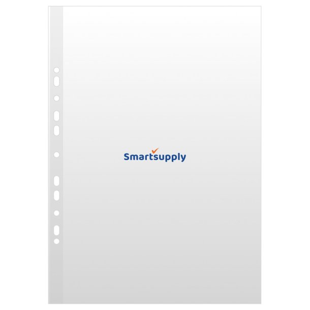 Plastlommer A3 vertikal 120 my ben top venstre - 50 stk