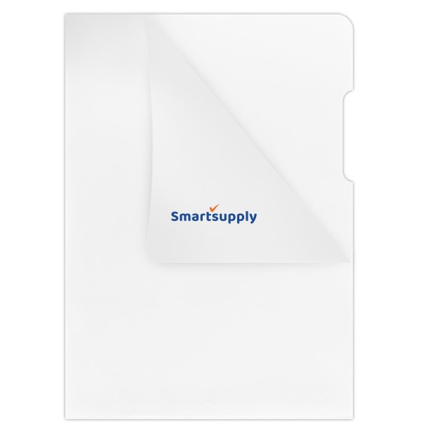 Plastomslag A4 transparent klar overflade 180 my - 100 stk