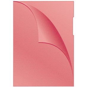 Plastomslag A4 rd klar overflade 180 my - 100 stk