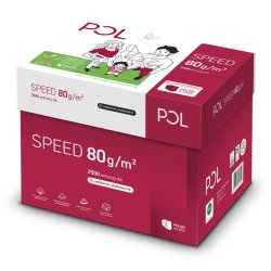 Printerpapir A4 POL JET Speed 80 gram - 2500 ark