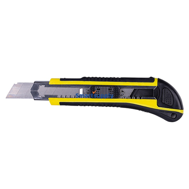 Pro Hobbykniv 18 mm med ls + 2 ekstra klinger