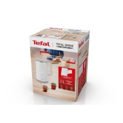 Tefal Sense Ko6931 Elkedel 1,5 L 1800 W Hvid