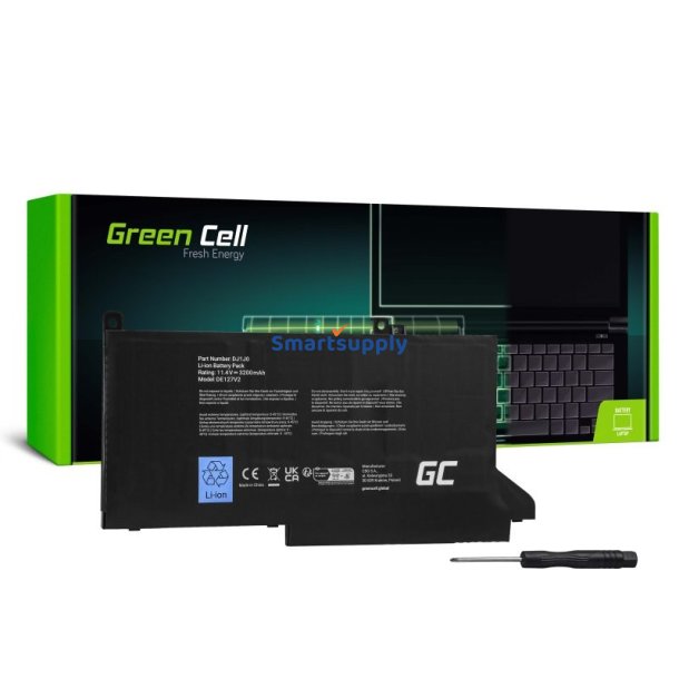Green Cell De127v2 Dell Laptop Batteri 11,4V 2700Mah