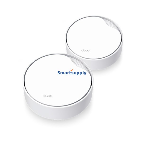 TP-Link DECO X50-POE(2-PACK) mesh Wi-Fi-system Dual-band (2,4 GHz / 5 GHz) Wi-Fi 6 (802.11ax) Hvid Intern