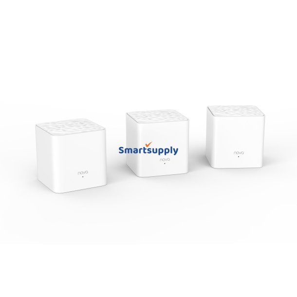 Tenda Nova Mw3 Dual-Band (2,4 Ghz / 5 Ghz) Wi-Fi 5 (802.11Ac) Hvid 2