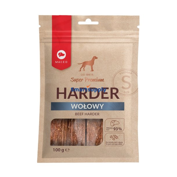 Maced Oksekd Hrdere S - Hundetygge - 100G