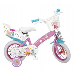 Toimsa Brnecykel 12" Peppa Pig Pink