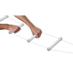 Stige til rehabiliteringsseng fluorescerende