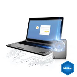 Western Digital Blue Intern Harddisk 1Tb 7200 RPM 64 MB 3,5" Serial ATA III