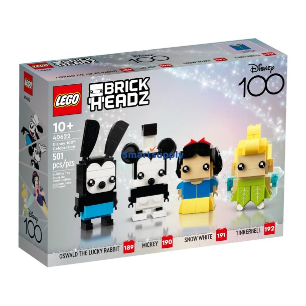 LEGO BRICKHEADZ 40622 Fejring af Disneys 100 rs fdselsdag